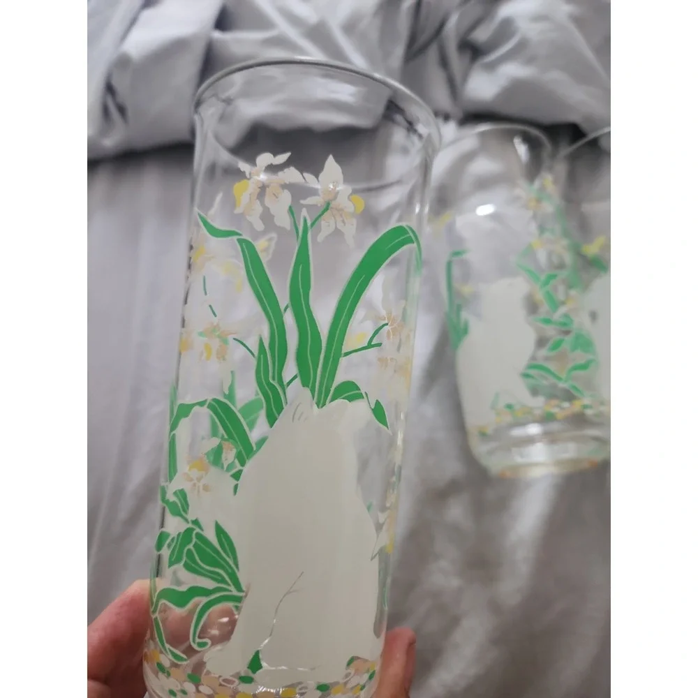 (3) Vtg Culver Acrylic Cat 20 Oz Highball Tumbler CottageCore‎ Patio Made Taiwan